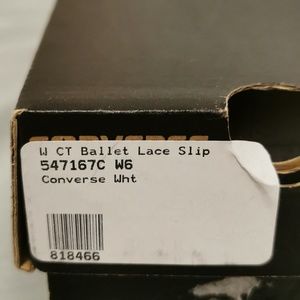 Size 6 Converse ballet sneakers
